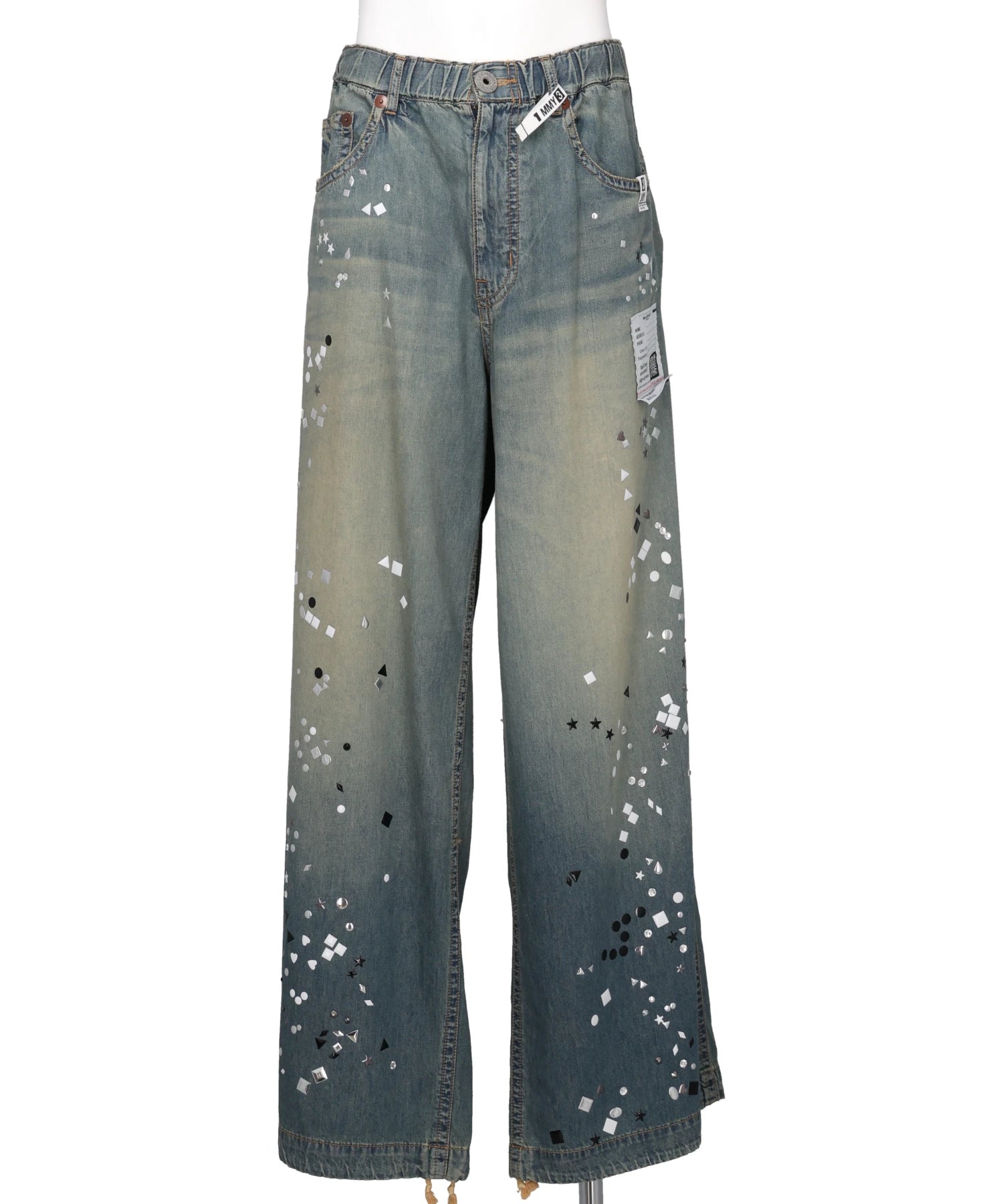 Maison MIHARA YASUHIRO(メゾンミハラヤスヒロ) 2026AW EMBELLISHED JEANS　K17PT372
