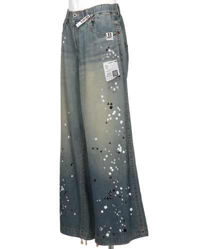 EMBELLISHED JEANS