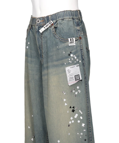EMBELLISHED JEANS