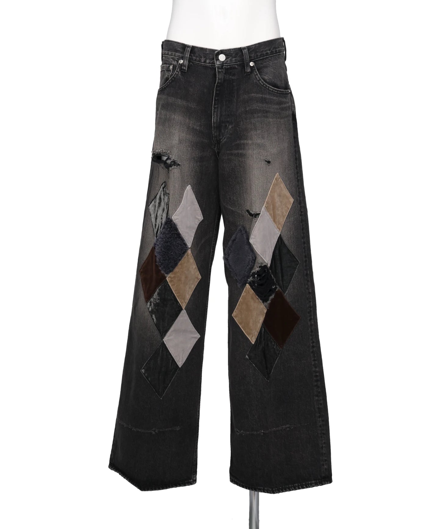 MASU(エムエーエスユー)MB DIAMOND WIDE JEANS
