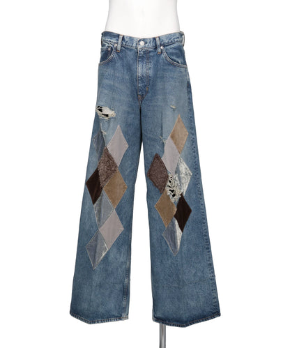 MASU(エムエーエスユー)MB DIAMOND WIDE JEANS