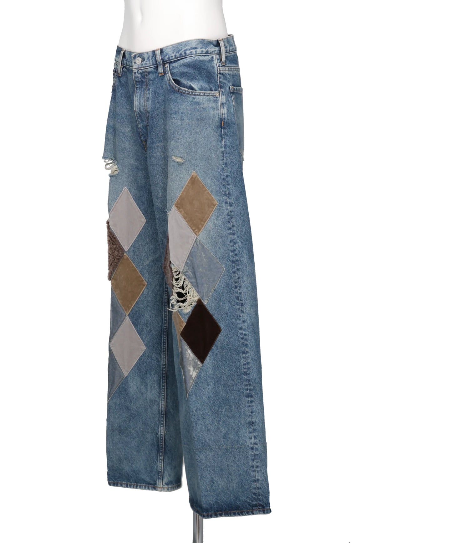 MB DIAMOND WIDE JEANS
