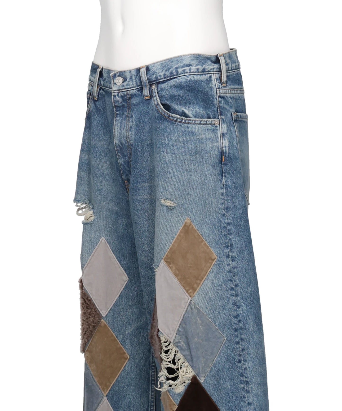 MB DIAMOND WIDE JEANS