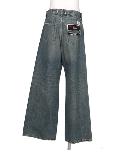 “WIDE VINTAGE” DENIM PANTS