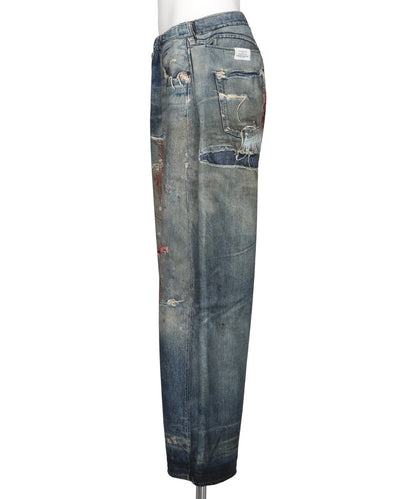 TRANSFER WIDE PANTS - CRASH