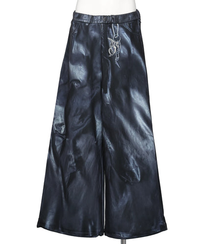 TALKING ABOUT THE ABSTRACTION(トーキングアバウトジアブストラクション) 2026AW TRANSFER PRINT 9 LENGTH BAGGY PANTS 2627AW-PT-008