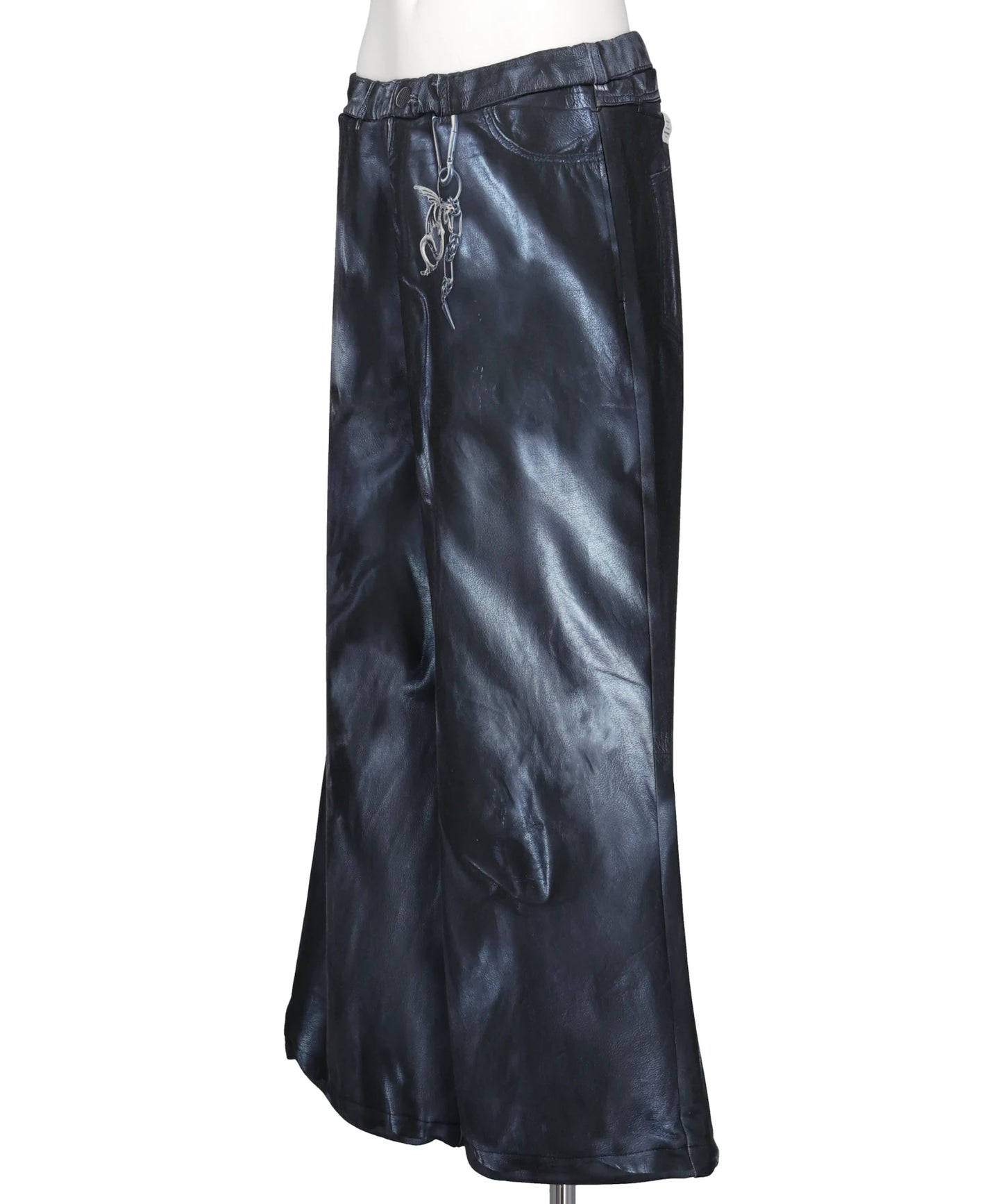 TRANSFER PRINT 9 LENGTH BAGGY PANTS