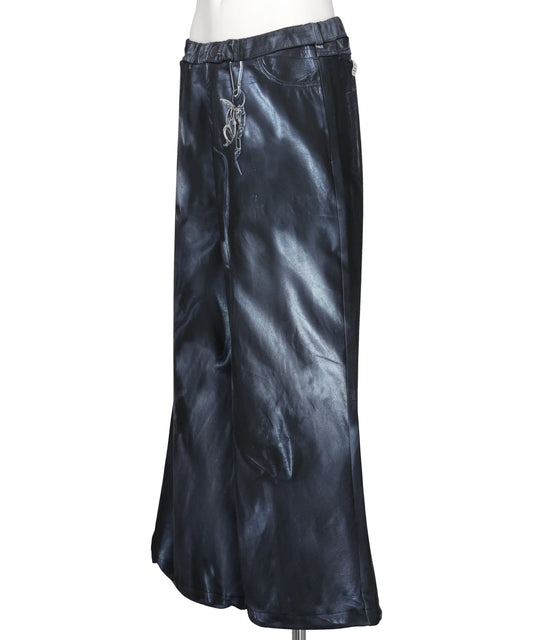 TRANSFER PRINT 9 LENGTH BAGGY PANTS