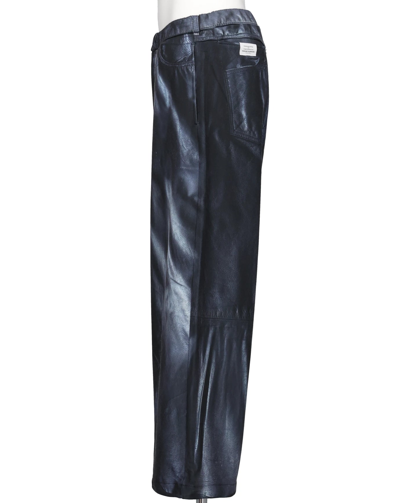 TRANSFER PRINT 9 LENGTH BAGGY PANTS