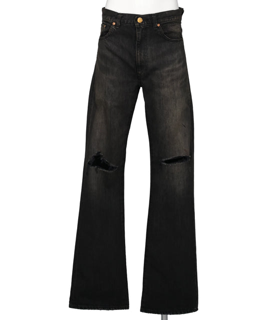 kamiya(カミヤ) 2026AW DISTRESSED SLIM BOOTCUT JEANS G17PT063
