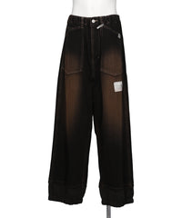 Maison MIHARA YASUHIRO(メゾンミハラヤスヒロ) SWEAT LAYERED JEANS