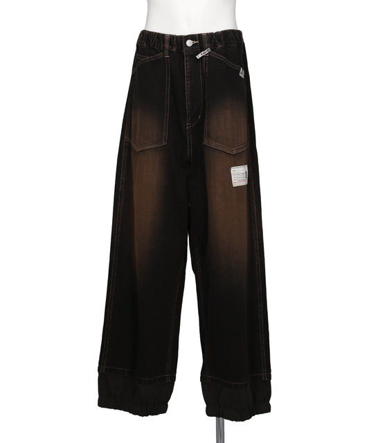 Maison MIHARA YASUHIRO(メゾンミハラヤスヒロ) SWEAT LAYERED JEANS