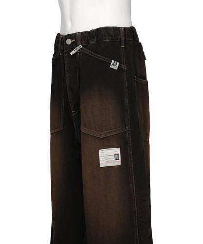 SWEAT LAYERED JEANS