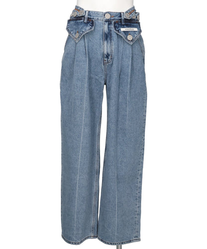 KIMHEKIM(キムヘキム) 2026AW TWO POCKET PANTS KHK-JN071-SB