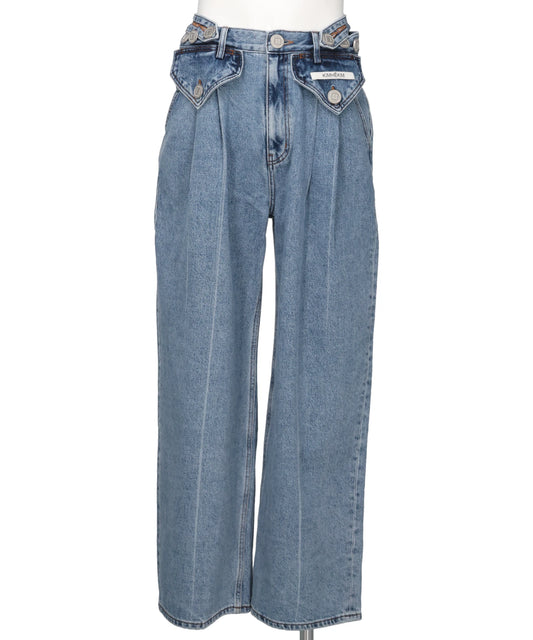 KIMHEKIM(キムヘキム) 2026AW TWO POCKET PANTS KHK-JN071-SB