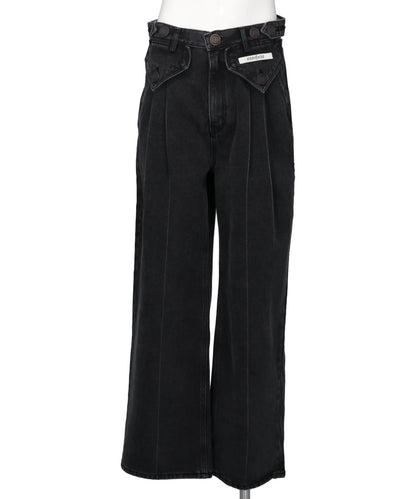 KIMHEKIM(キムヘキム) 2026AW TWO POCKET PANTS KHK-JN072-BK