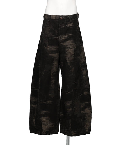 TAAKK(ターク)DENIM CURVED PANTS