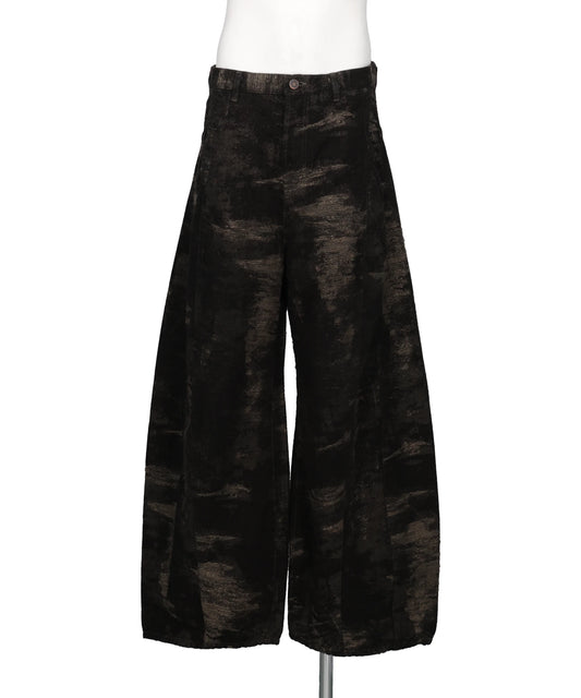 TAAKK(ターク)DENIM CURVED PANTS
