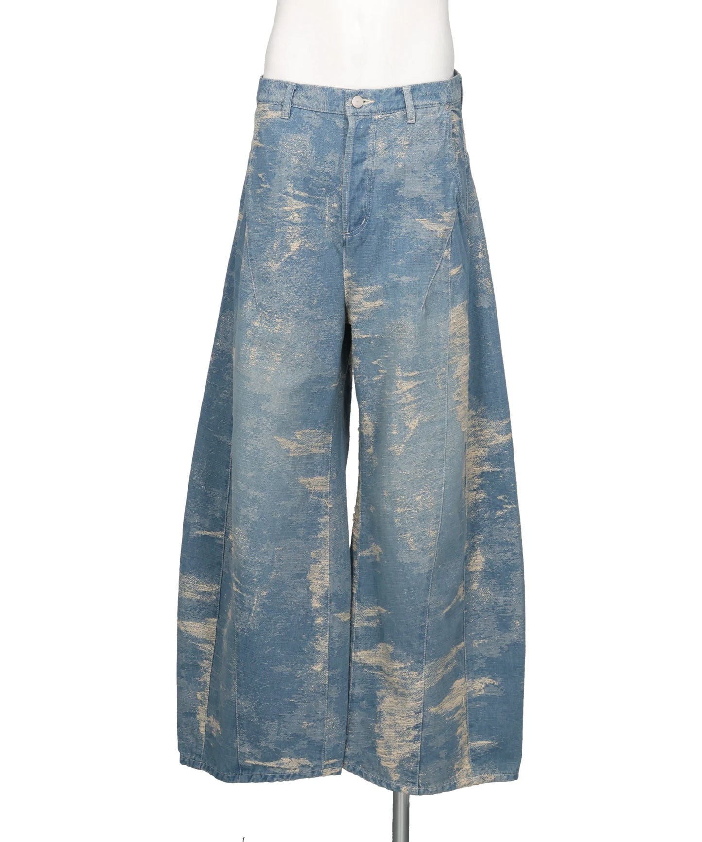 TAAKK(ターク)DENIM CURVED PANTS