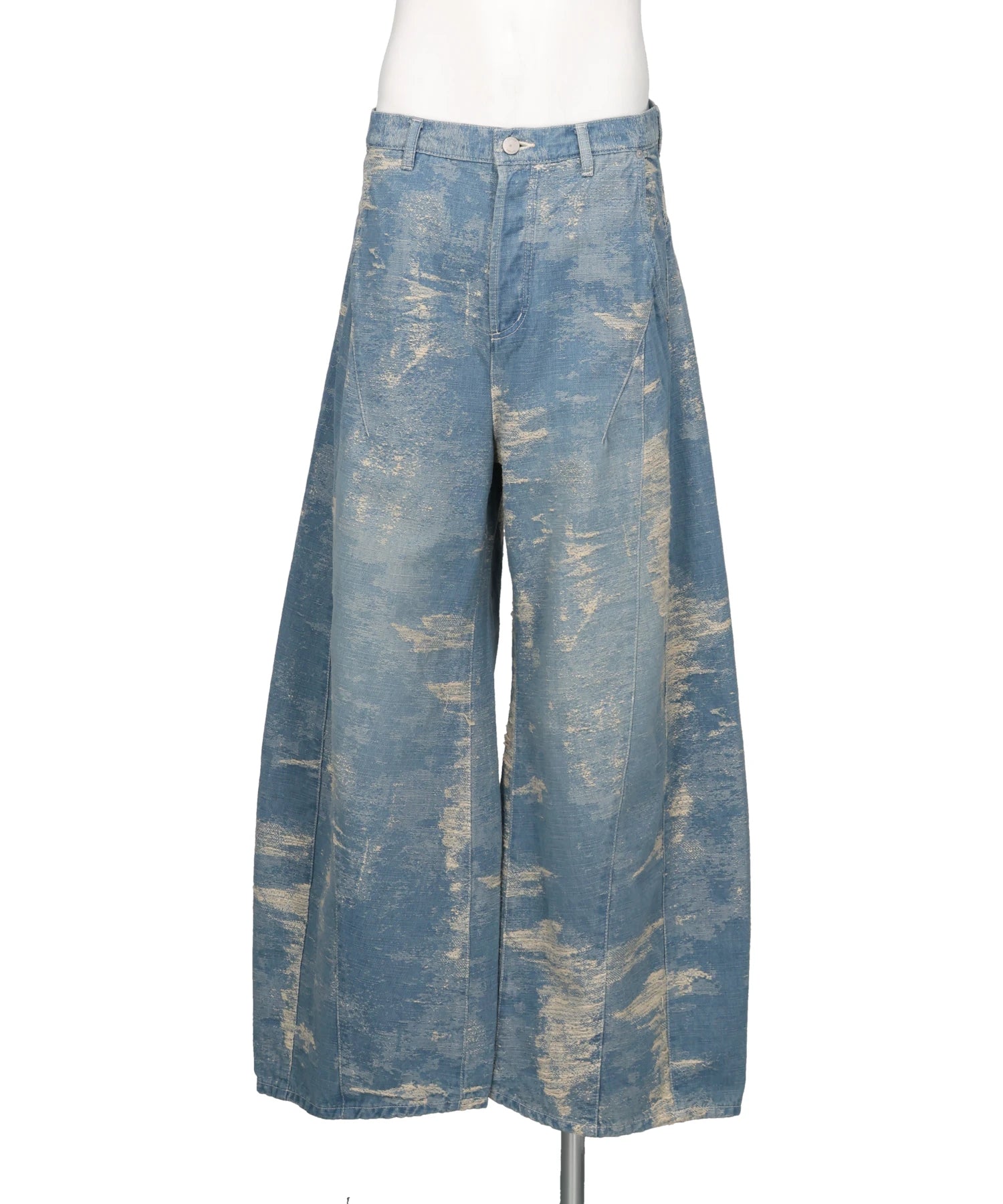 TAAKK(ターク)DENIM CURVED PANTS