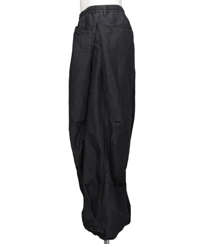 TUCKED BALLOON DENIM