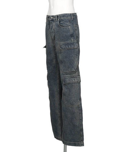 DOUBLE CARGO JEANS - MINERAL INDIGO