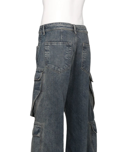 DOUBLE CARGO JEANS - MINERAL INDIGO