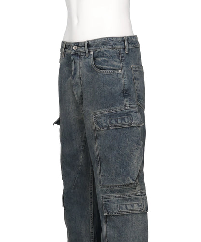 DOUBLE CARGO JEANS - MINERAL INDIGO