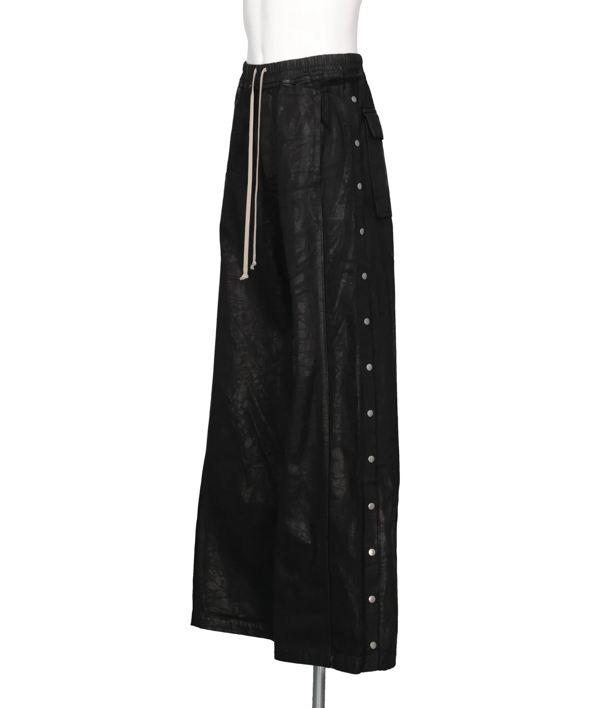 WIDE PUSHER PANTS - BLACK