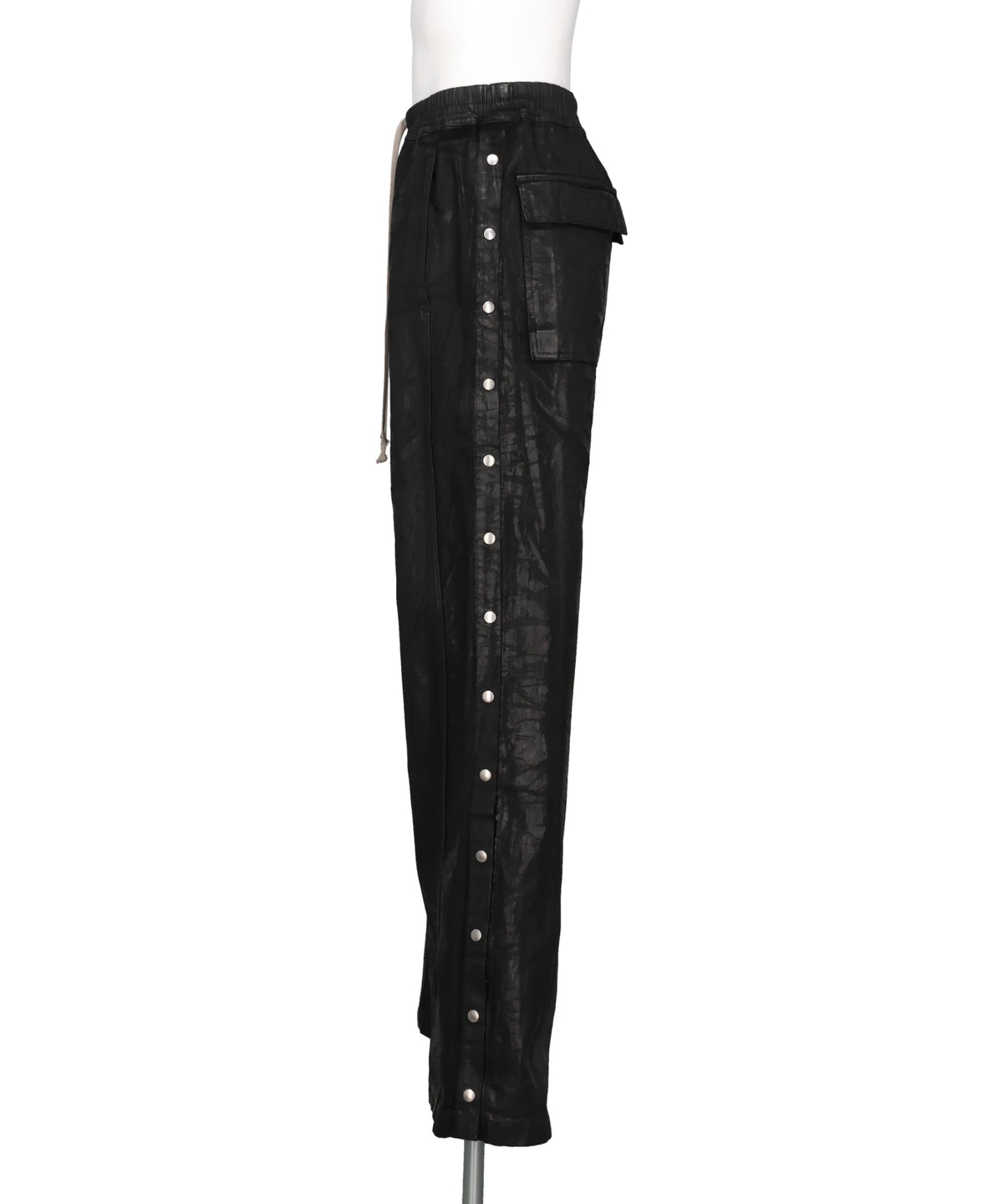 WIDE PUSHER PANTS - BLACK