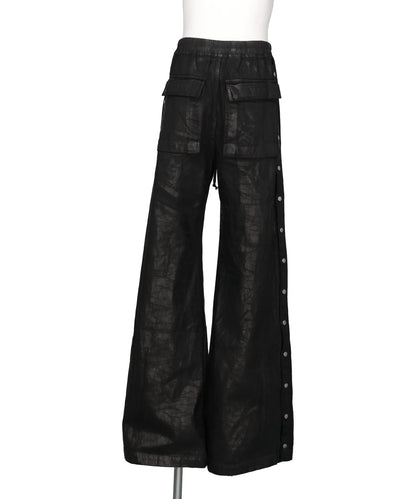 WIDE PUSHER PANTS - BLACK