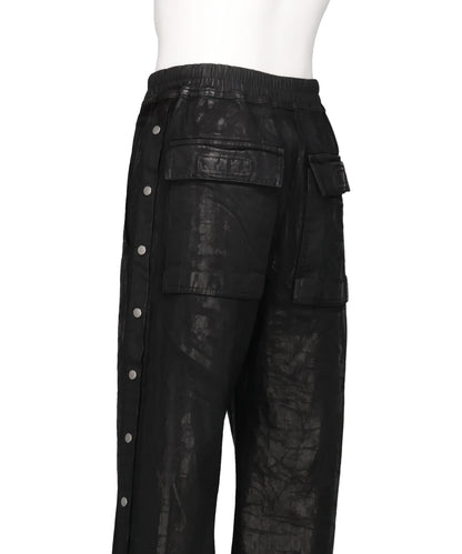 WIDE PUSHER PANTS - BLACK