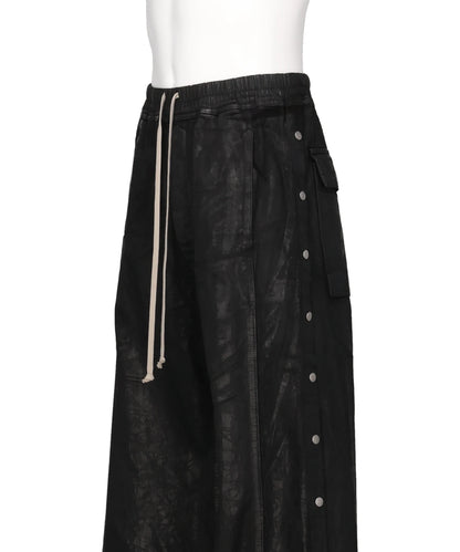 WIDE PUSHER PANTS - BLACK