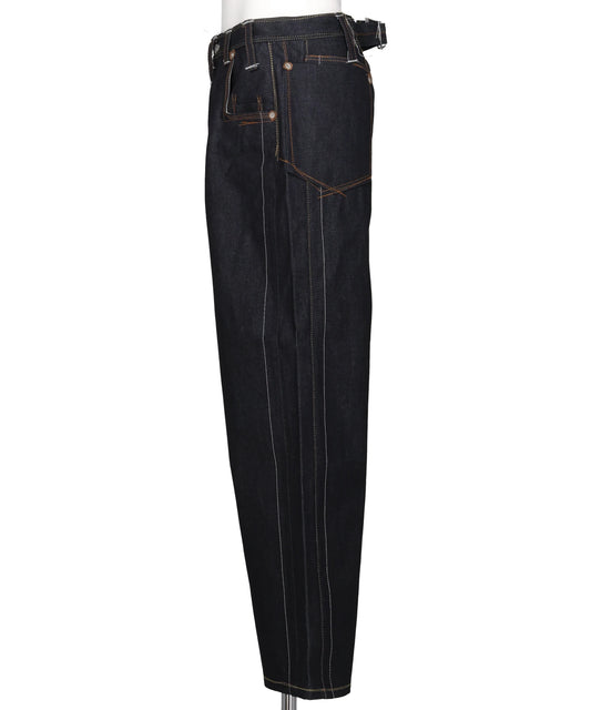 "FREEDOM STITCH" RIGID DENIM PANTS