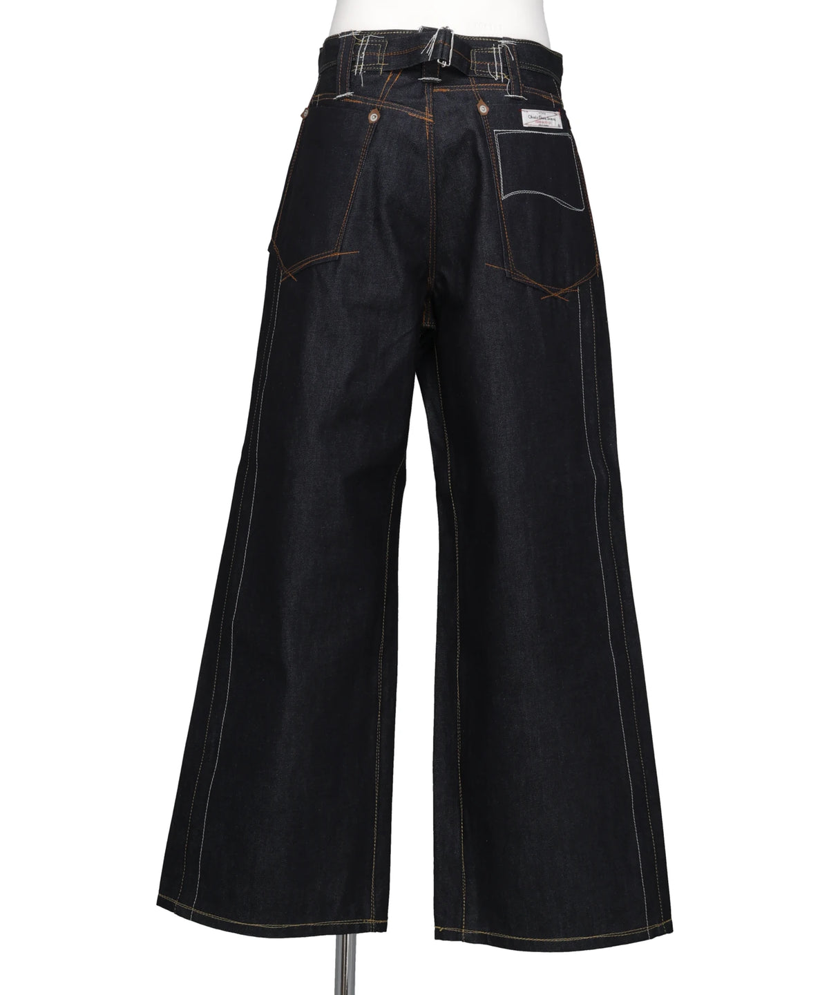 "FREEDOM STITCH" RIGID DENIM PANTS