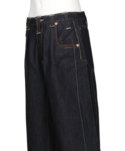 "FREEDOM STITCH" RIGID DENIM PANTS