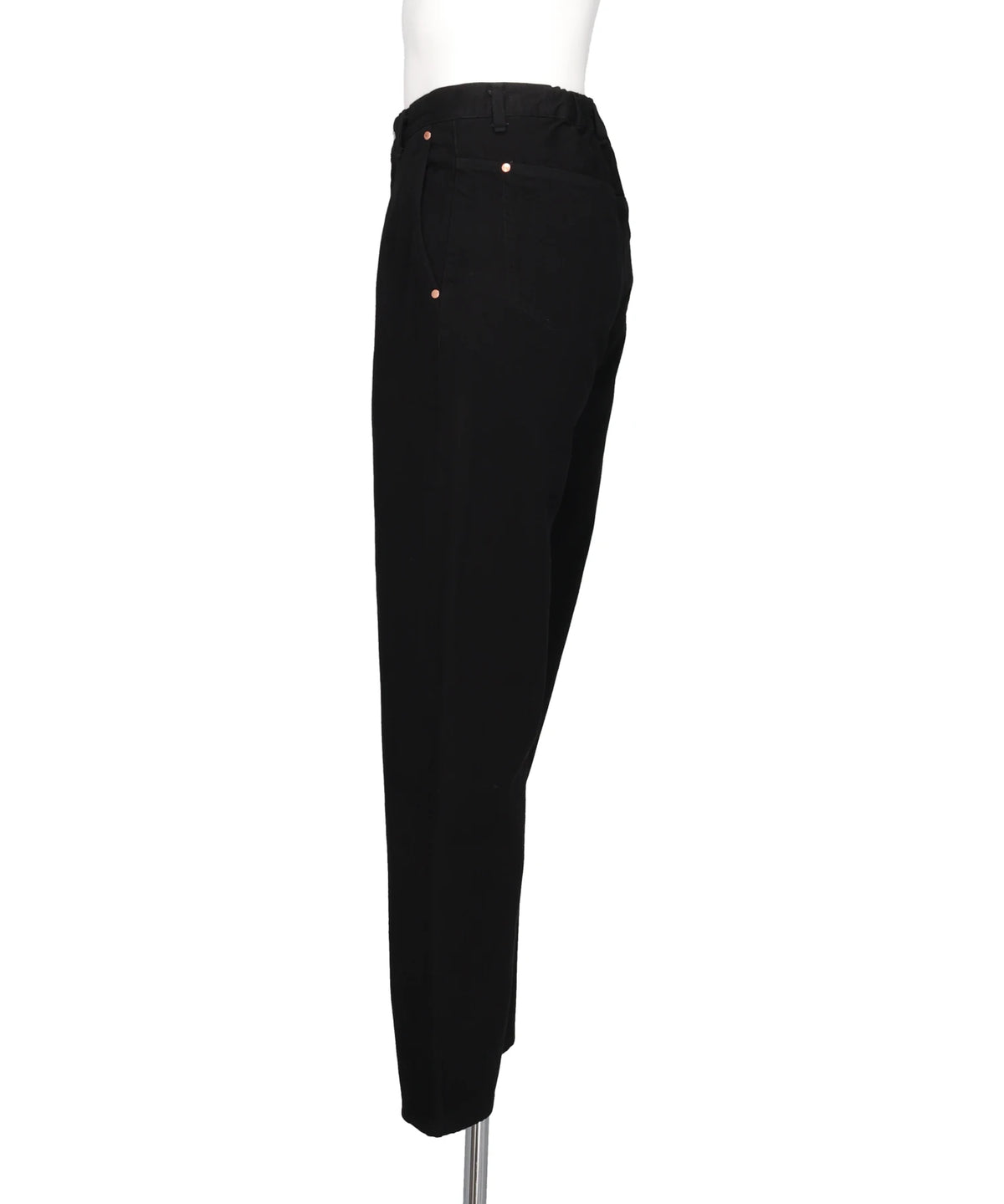 WIDE STRAIGHT DENIM 5-POCKET PANTS