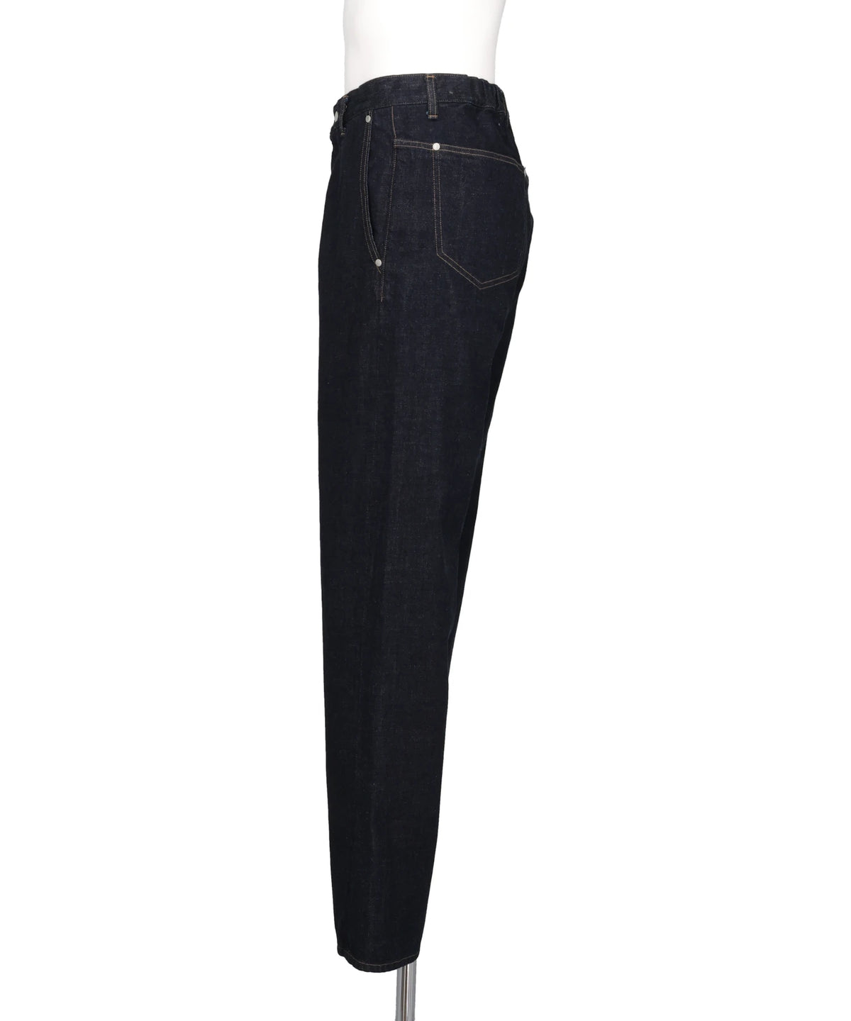 WIDE STRAIGHT DENIM 5-POCKET PANTS
