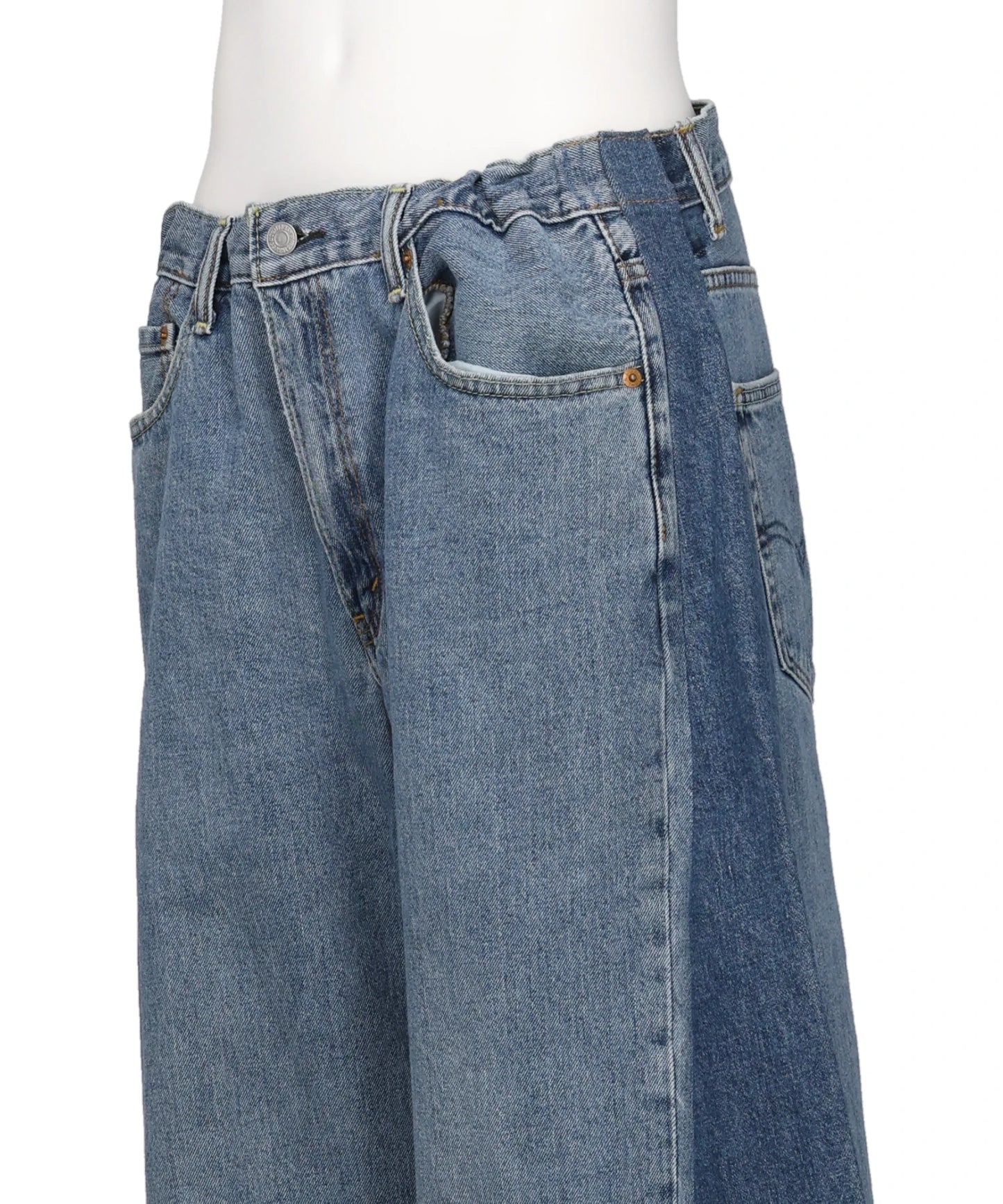 MIDWEST EXCLUSIVE RECRAFTBAGGY DENIM PANTS