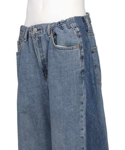 MIDWEST EXCLUSIVE RECRAFTBAGGY DENIM PANTS