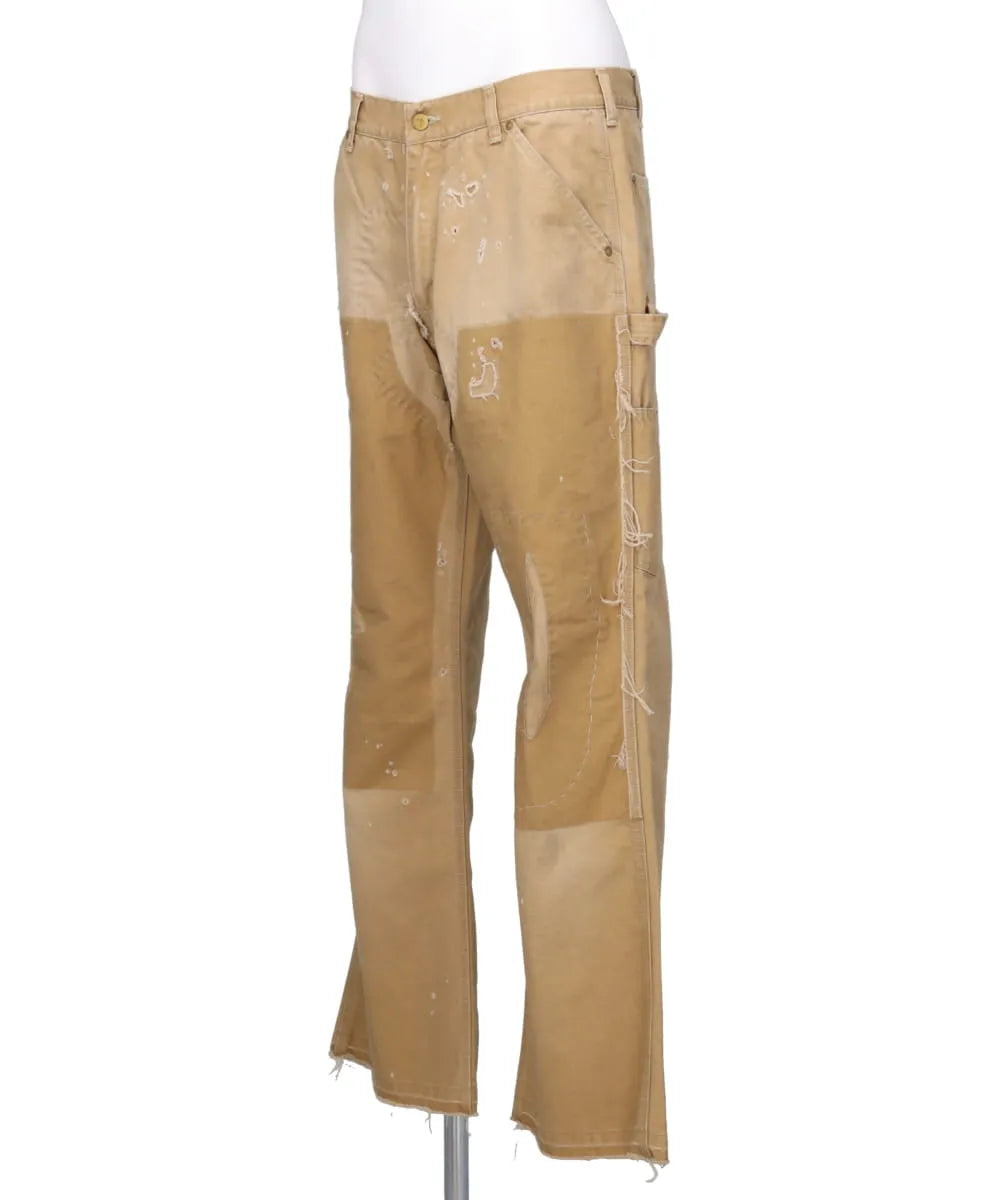 パンツ SAINT Mxxxxxx DOUBLE KNEE PANTS SAINT Mxxxxxx Double Knee Duck Pants （Black） - Osaka