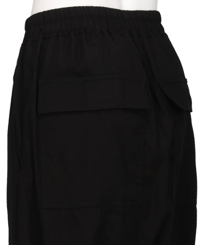 DRAWSTRING LONG - BLACK