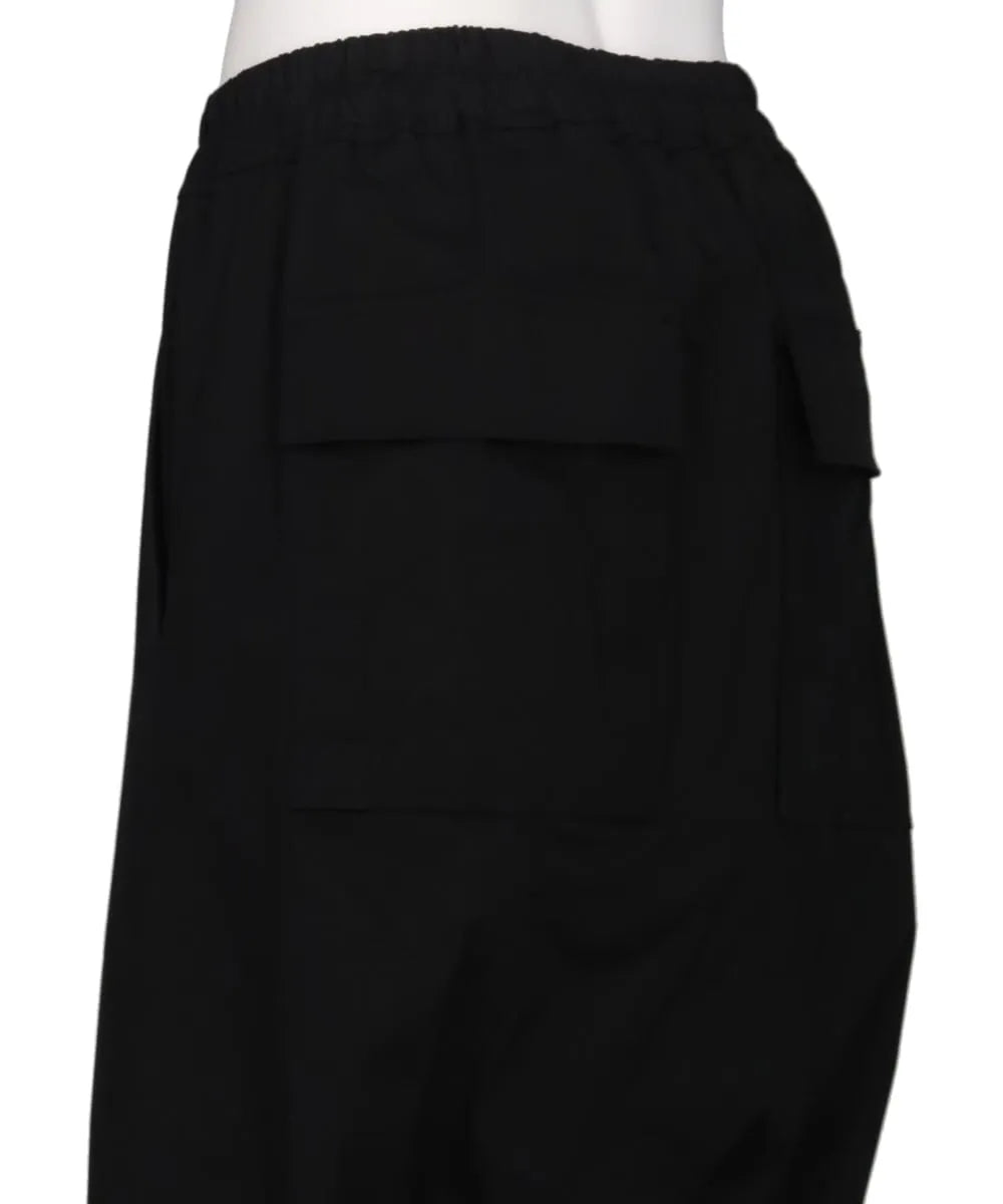 DRAWSTRING LONG - BLACK