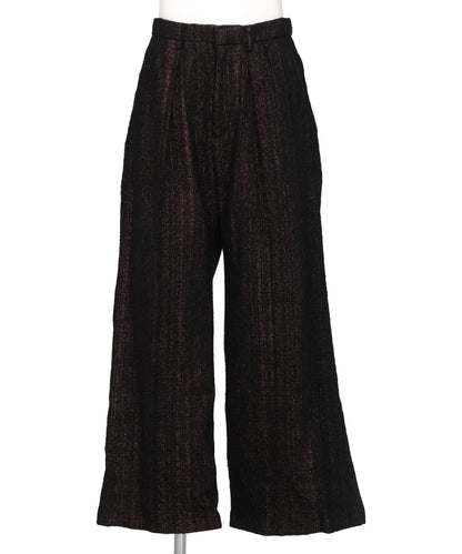 GLITTER TWEED PANTS