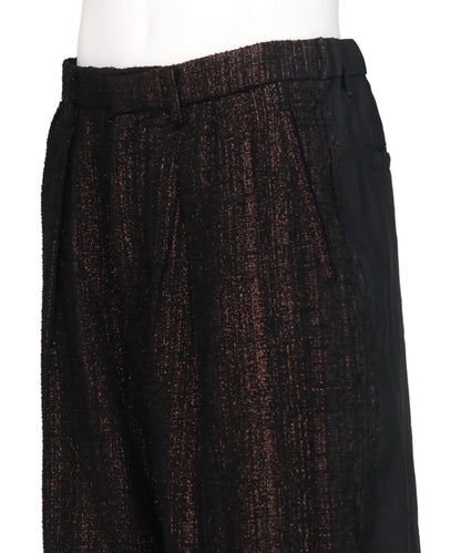 GLITTER TWEED PANTS
