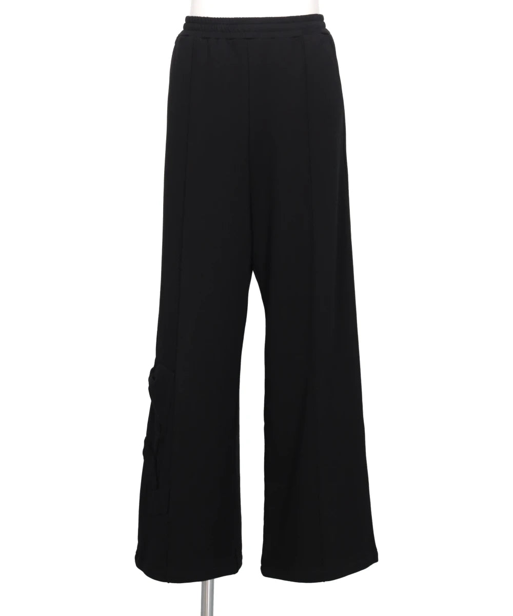 RIBBON DETAIL SWEAT PANTS