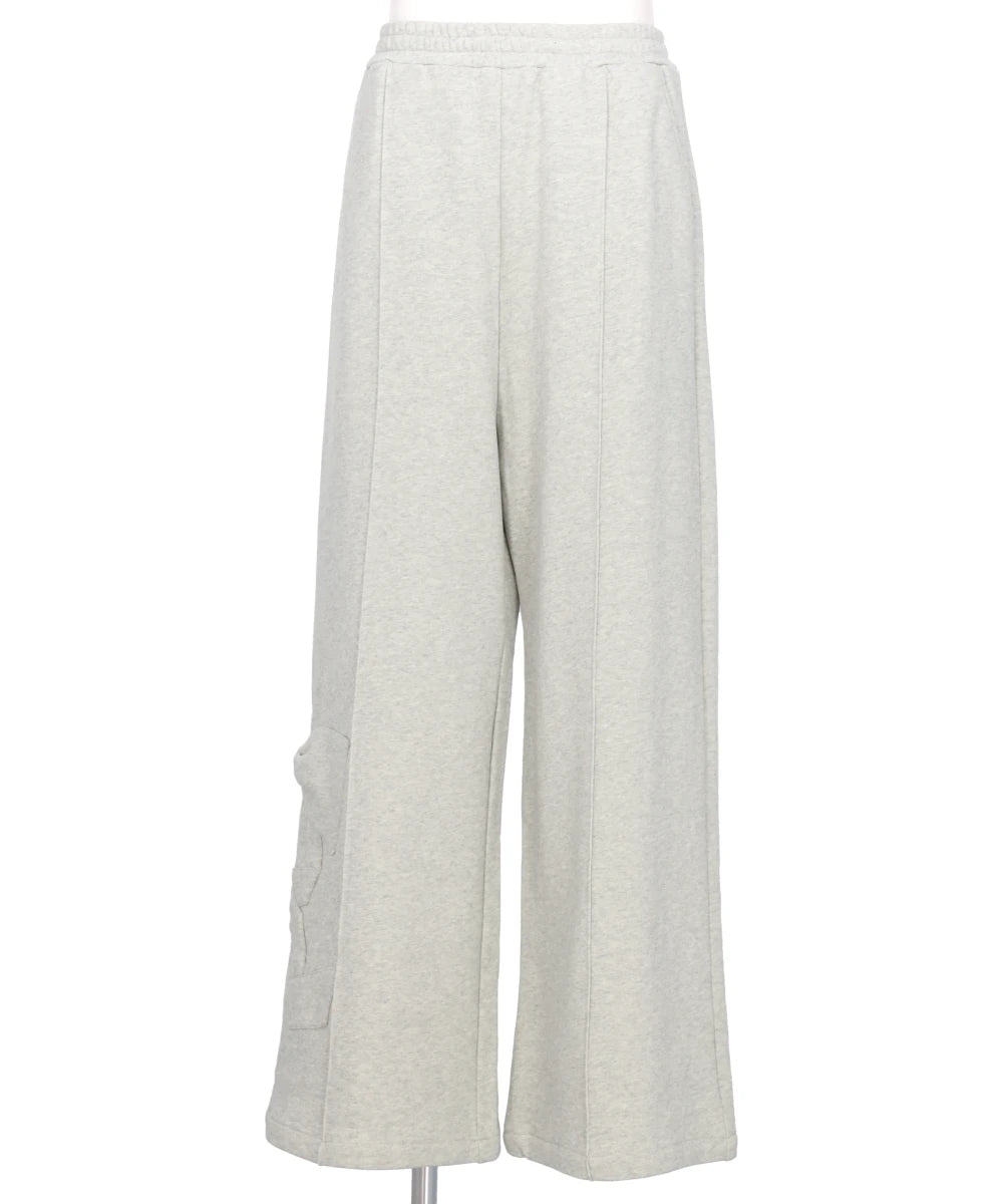 RIBBON DETAIL SWEAT PANTS