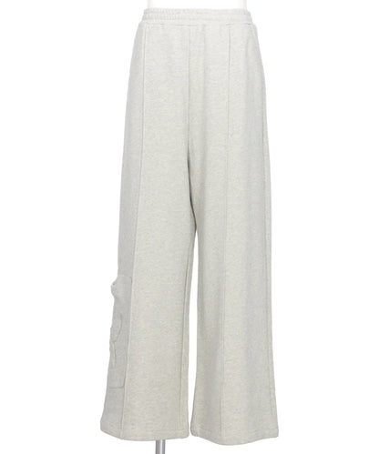 RIBBON DETAIL SWEAT PANTS