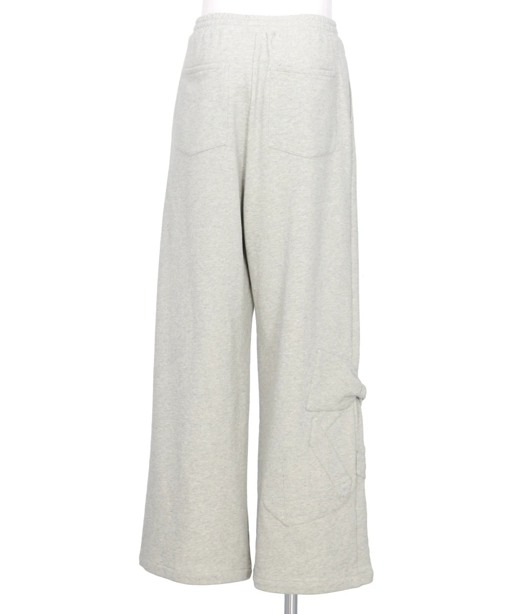 RIBBON DETAIL SWEAT PANTS