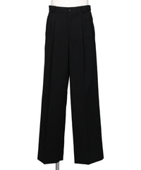 YOKE(ヨーク)3PLEATED WIDE-LEG TROUSERS